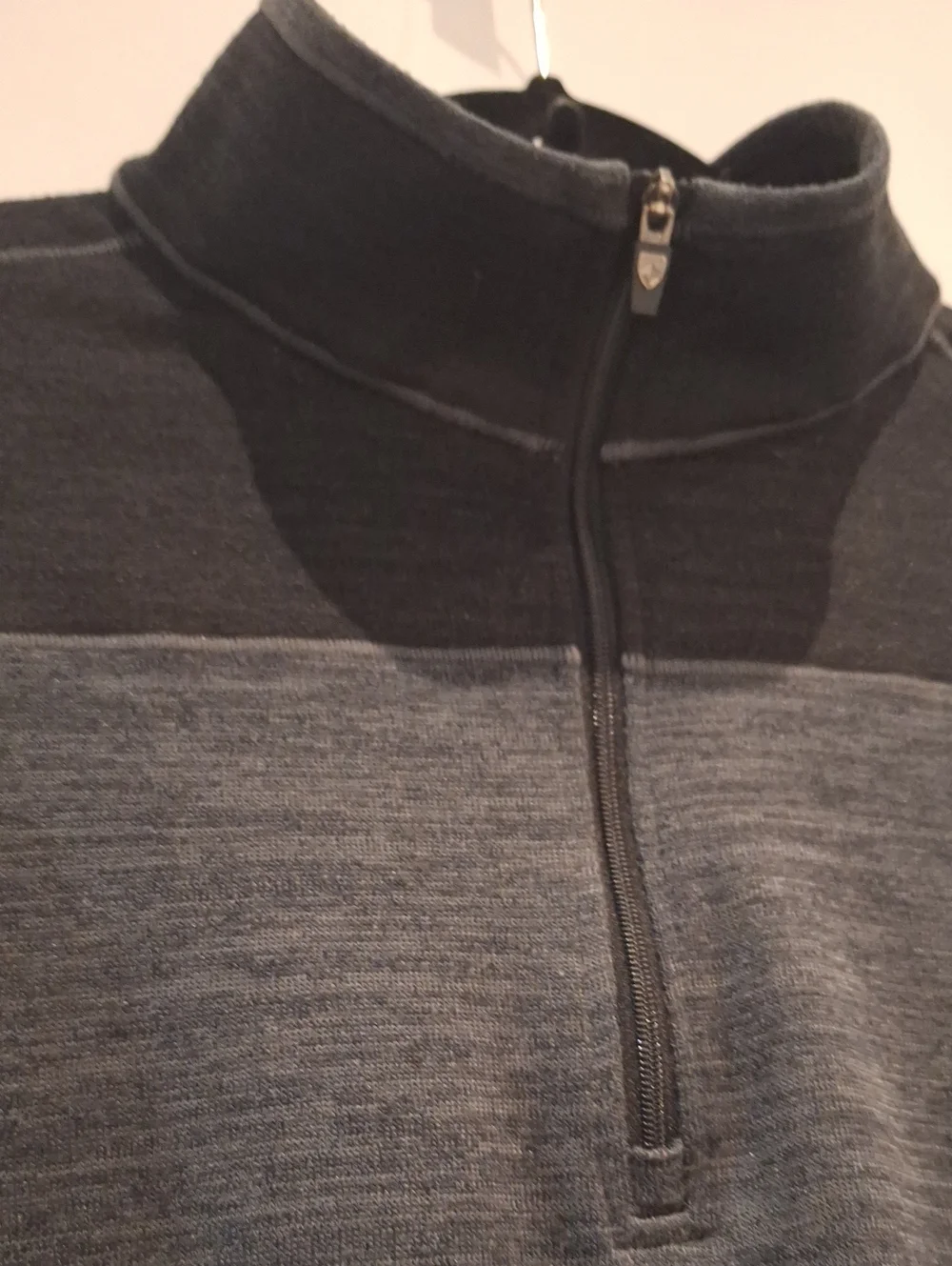 Kuhl Men's Half-Zip Performance Sweater - Charcoal Gray